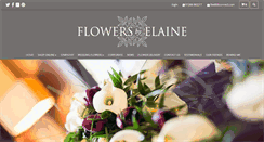 Desktop Screenshot of flowersbyelaine.co.uk